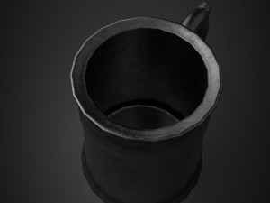 medieval tavern cup 3D 모델