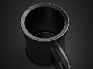 medieval tavern cup 3D 모델