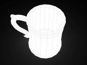 medieval tavern cup 3D Model