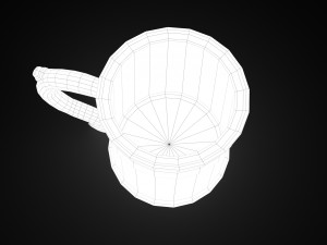 medieval tavern cup 3D 모델
