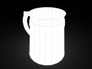 medieval tavern cup 3D 모델