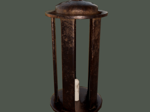 Medieval lantern 3D Model