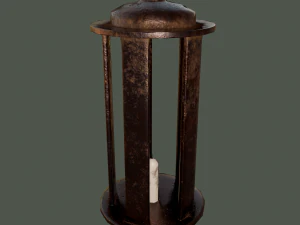 Medieval lantern 3D Model