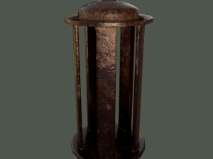 Medieval lantern 3D Model