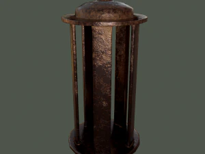 Medieval lantern 3D Model