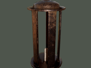 Medieval lantern 3D Model