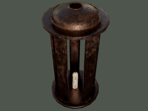 Medieval lantern 3D Model