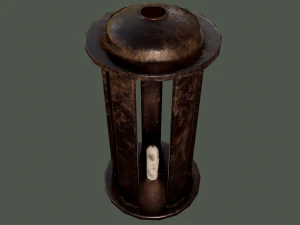 Medieval lantern 3D Model