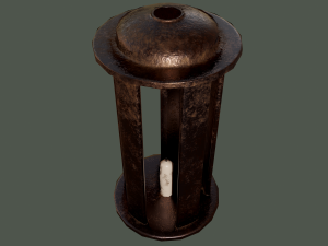 Medieval lantern 3D Model