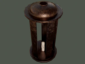 Medieval lantern 3D Model