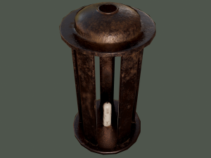 Medieval lantern 3D Model