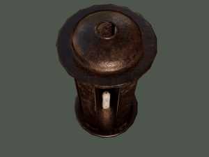 Medieval lantern 3D Model