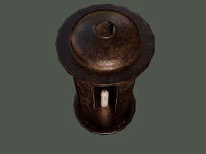Medieval lantern 3D Model