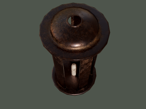 Medieval lantern 3D Model