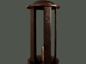 Medieval lantern 3D Model