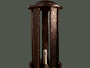 Medieval lantern 3D Model