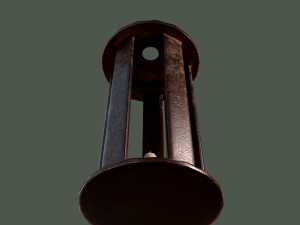 Medieval lantern 3D Model