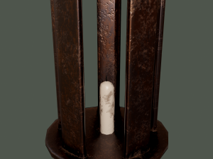 Medieval lantern 3D Model