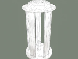Medieval lantern 3D Model