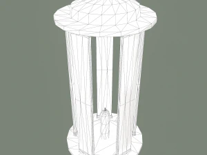 Medieval lantern 3D Model