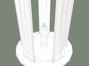 Medieval lantern 3D Model