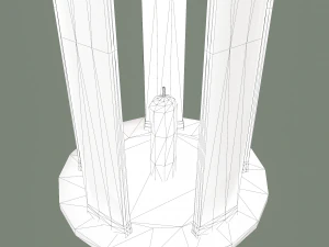 Medieval lantern 3D Model
