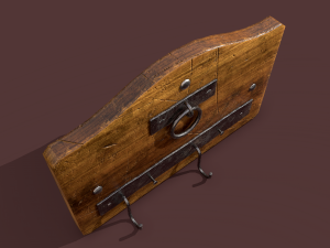 wall rack 3D Modell