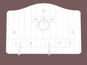 wall rack 3D Modell