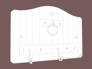 wall rack 3D Modell
