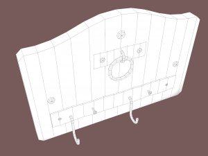 wall rack 3D Modell