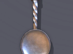 Medieval cutlery 3D Model