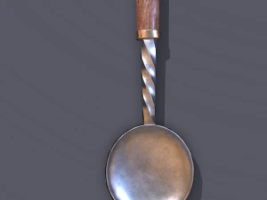 Medieval cutlery 3D Model