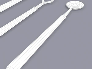 Medieval cutlery 3D Model