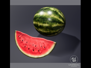 Watermelon 3D Model