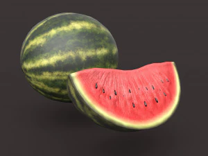 Watermelon 3D Model