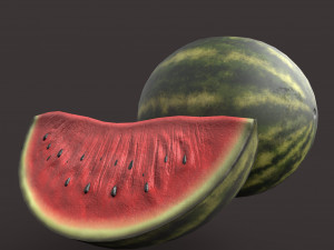 Watermelon 3D Model