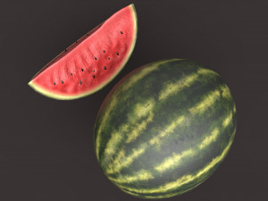 Watermelon 3D Model