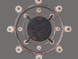 Medieval chandelier 3Dモデル