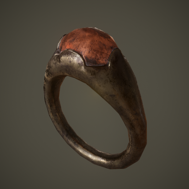 Ancient ring Modello 3D .c4d .max .obj .3ds .fbx .stl .blend 
