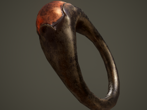 Ancient ring Modello 3D