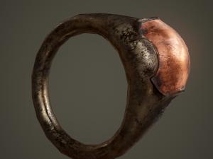Ancient ring Modello 3D