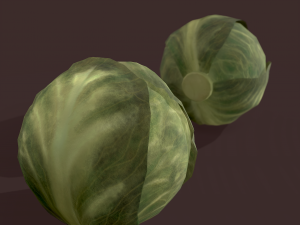 cabbage 3D Модель