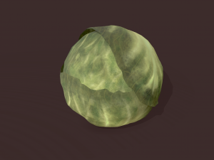 cabbage 3D Модель