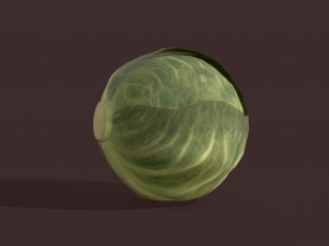 cabbage 3D Модель