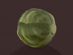 cabbage 3D Модель