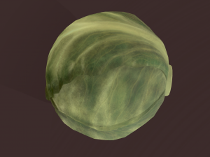 cabbage 3D Модель