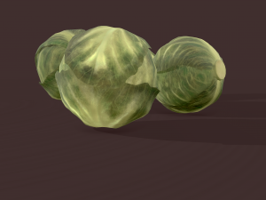 cabbage 3D Модель