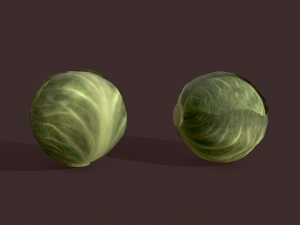 cabbage 3D Модель