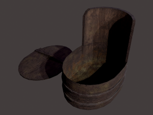 Chamber pot Modello 3D