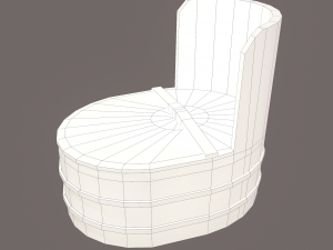 Chamber pot Modello 3D